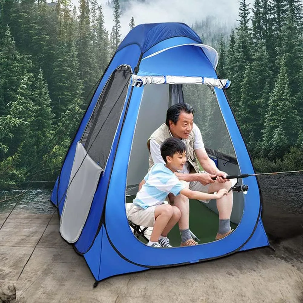 Privacy Shelters Pop Up Privacy Shower Tent Outdoor Toilet Dressing/Changing Room Portable breathless Changing Tent for Camping Toilet Shower 