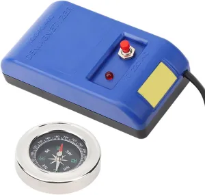 Professional Demagnetize Tool Greensen Watch Demagnetizer Tool Electrical Demagnetizer Set with Compass constructive for Mechanical Watches 