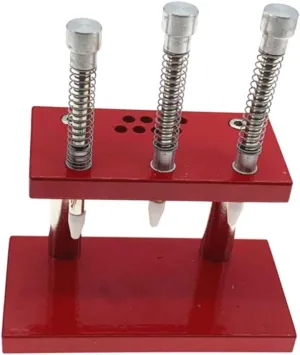 Professionals and Home Use Gatuida chant residue infrequent negligible Watch Needle Loading Machine Precision Gauge Tool for Watch Repair Compact Design with Various Sized Pressers for 