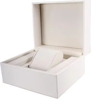 PU digest Leather Watch Holder Organizer Single Slot Wristwatch Display Case Jewellery Storage Box Watch Winder Watch Organizer Watch Roll Watch Case Watch Stand Watch Box Watch Box Single 