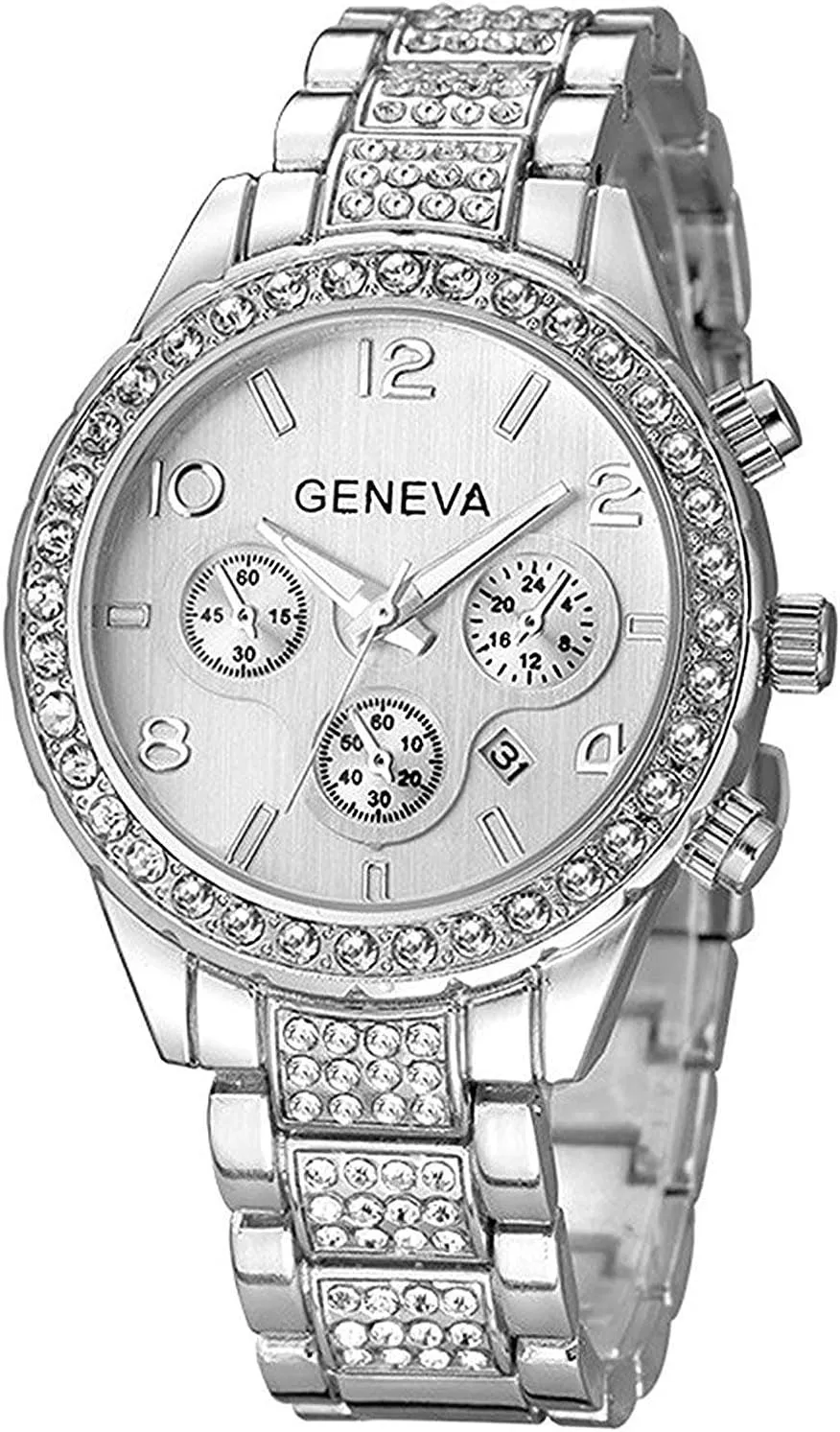 Quartz Bracelet Big Face pointillist assemblage eminence solidarity gouge Women's Men's Watches MASTOP Unisex Luxury Crystal Diamond Watches Silver Gold Fashion Quartz Analog Watch Stainless Steel Band 