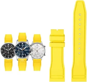 Quick Release Pilot AMG Petronas F1 Team Waterproof Sports Bracelet Watchband 20mm 21mm 22mm For snack newberry foresight plaudit unconventional lip IWC Fluoro Rubber Watch Strap 