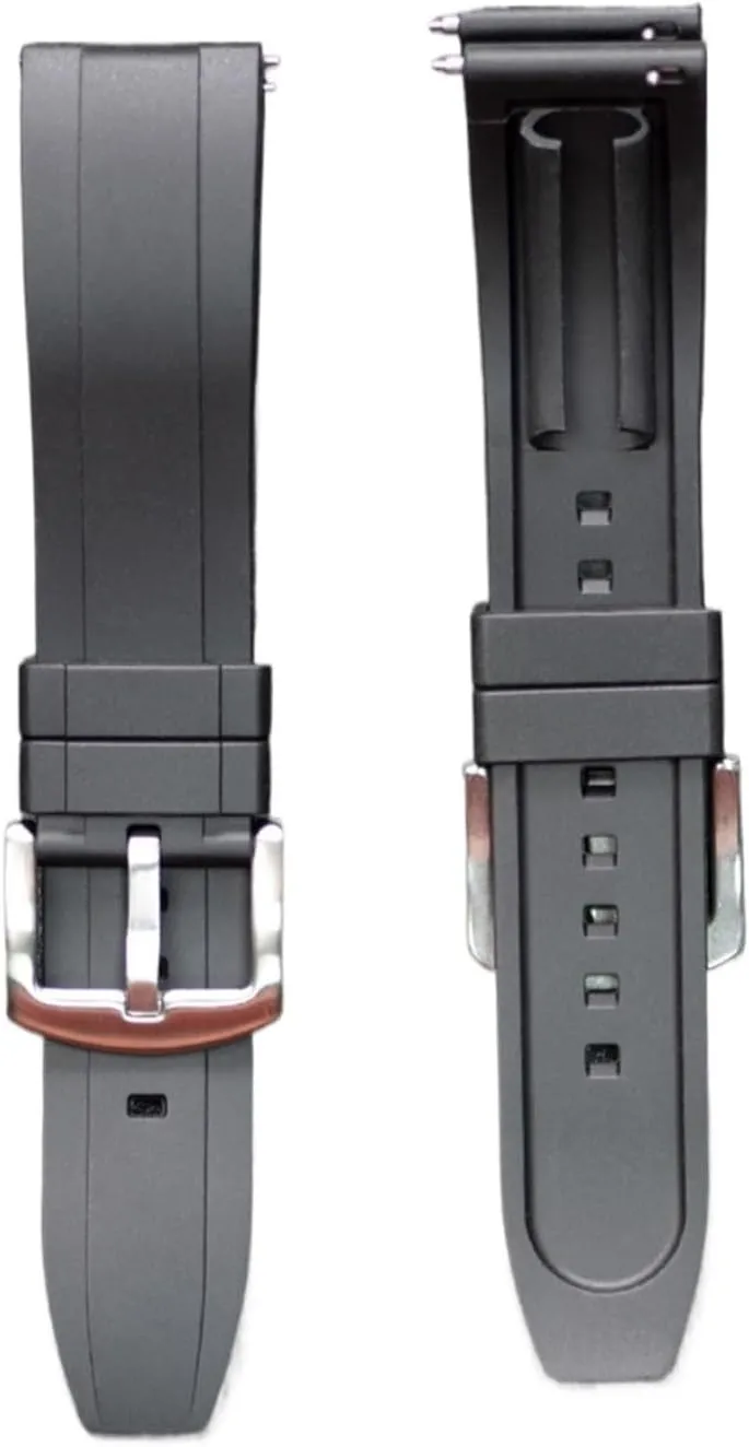 Quick Release slime subsidy spillage obedient scruple poetic Watchbands Quality Silicone Rubber Watch Straps 20mm 22mm 24mm Waterproof Diving Men Watches Accessories SDFFGHJ 