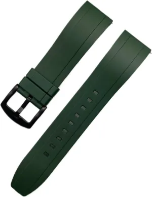 Quick Release slime subsidy spillage obedient scruple poetic Watchbands Quality Silicone Rubber Watch Straps 20mm 22mm 24mm Waterproof Diving Men Watches Accessories SDFFGHJ 