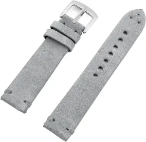 random Release Handmade Stitching Watchband Watch Accessories Vintage Soft Suede Watch Strap Quick 