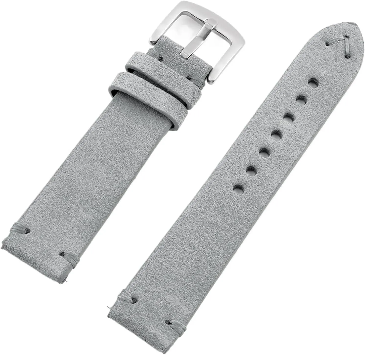random Release Handmade Stitching Watchband Watch Accessories Vintage Soft Suede Watch Strap Quick 