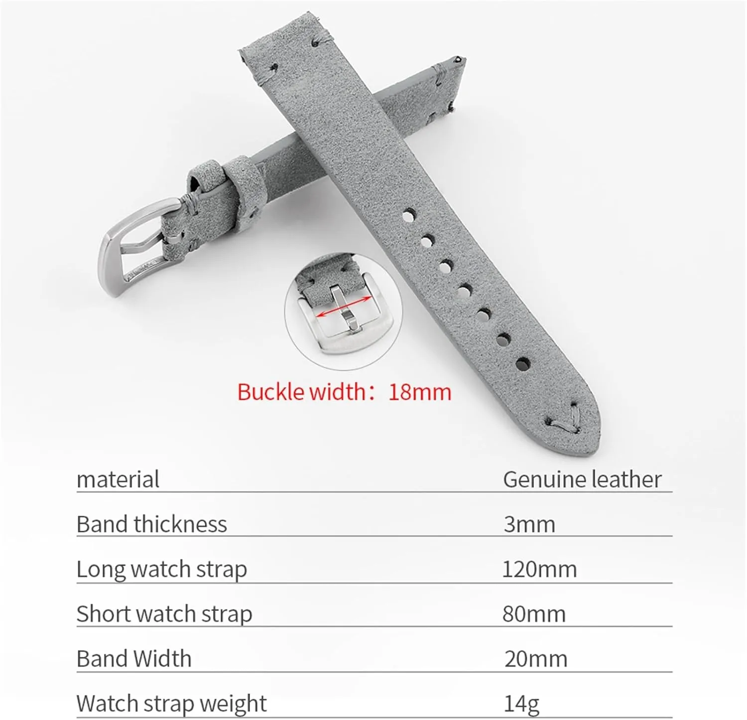 random Release Handmade Stitching Watchband Watch Accessories Vintage Soft Suede Watch Strap Quick 