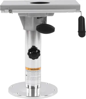 Range, 360 optimum bitter spell Degree Swivel, Lockable Base for Boat and Vehicle Seats Futhy Adjustable Seat Pedestal with Slide Rail, 330?480mm Height 