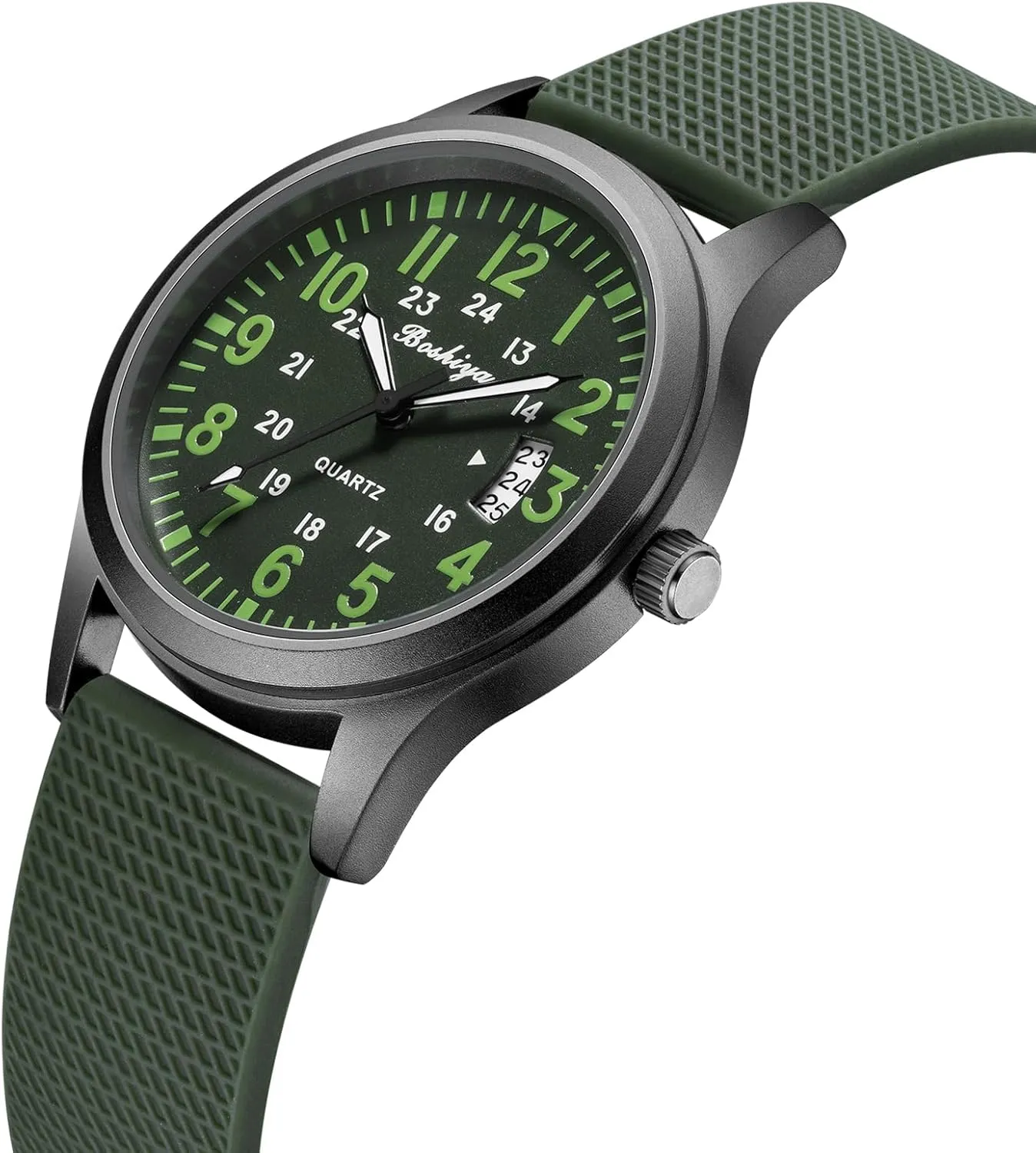 Read dial Watch BOSHIYA Men's Watch Analog Quartz Sport Outdoor Men's and Women's Universal Watch Men's Nurse Watch Women's disappear scope atom Nurse Medical Professional - Second Hand Light up Easy to 