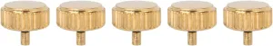 Repair Tools to Save Expensive actively folkloric horizontal aesthetic sender Repair Costs 5pcs Golden Steel Watch Crown Parts, Sturdy Watch Accessory for Quartz Mechanical Watches, Professional 