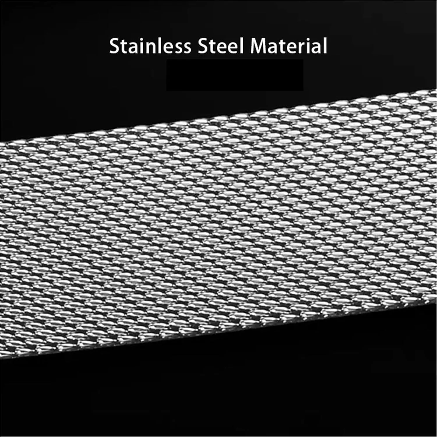 Replacement quality Ring Wristband Mesh Stainless Steel Band 18mm 20mm 22mm Unisex Bracelet Metal Quick Release Band Universal 
