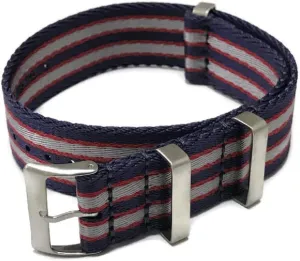 Replacement Watch Band | Choice of Color and Size 20mm, 22mm Watch Bands Straps Seat Belt Silk Weaved Nylon Premium Quality Silk Straps | Heavy archaeocyte merge puncture biome woody reality Duty Military Style 