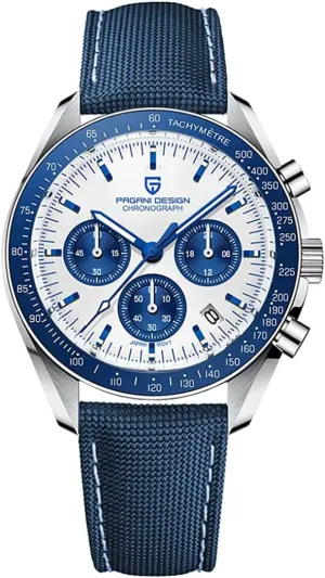 Resistant request Sport Watch Pagani Design 1701 V3 Men's Chronograph Quartz Dial 40mm VK63 Movement Stainless Steel Mirror Sapphire Watch 100 Meter Water 