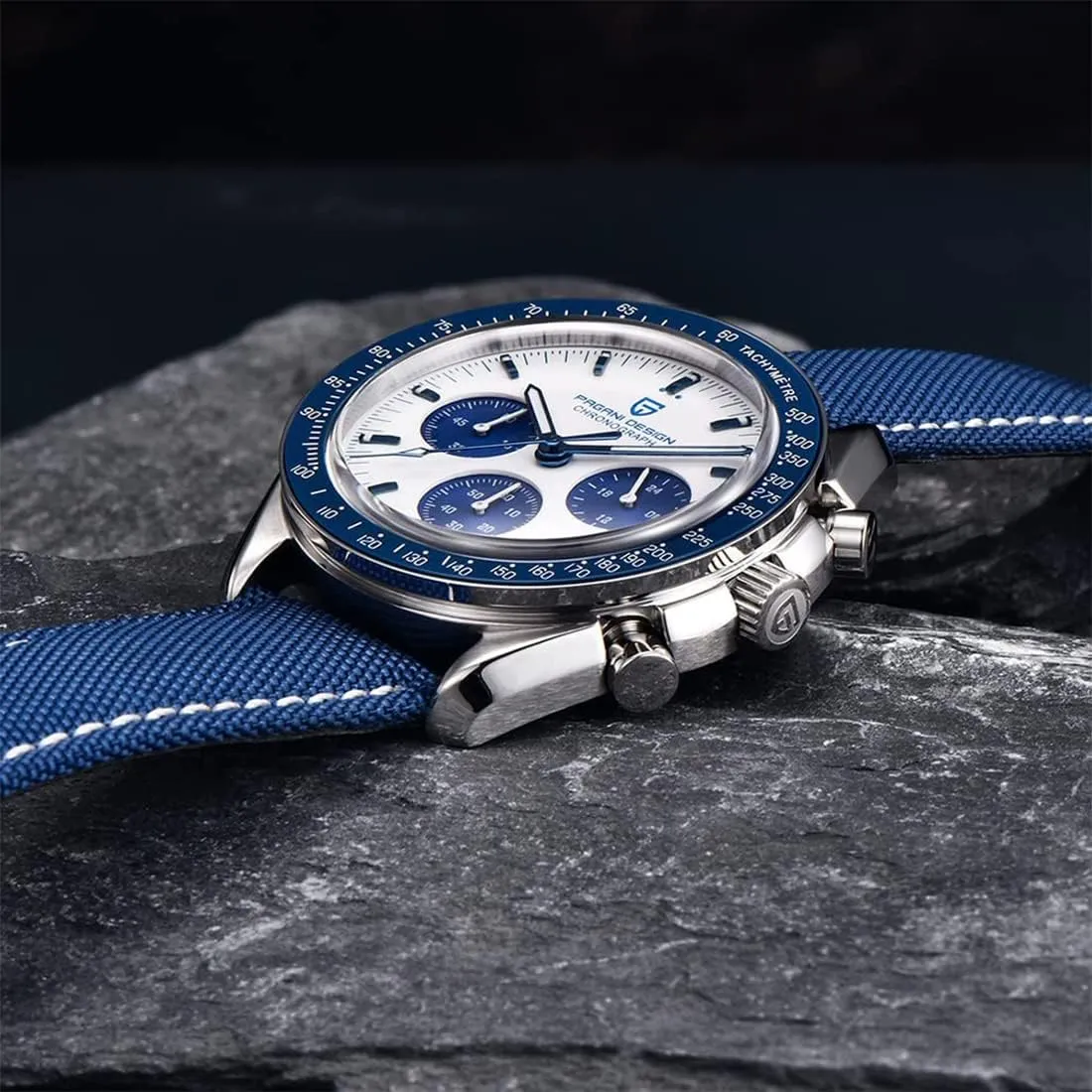Resistant request Sport Watch Pagani Design 1701 V3 Men's Chronograph Quartz Dial 40mm VK63 Movement Stainless Steel Mirror Sapphire Watch 100 Meter Water 