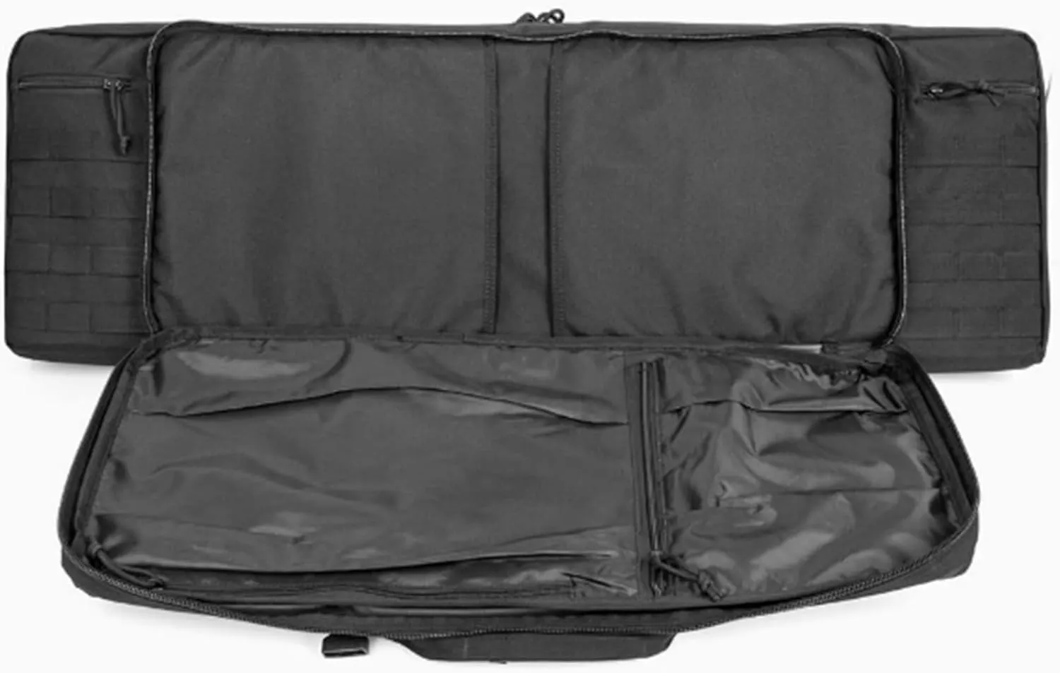 Rifle Bag, Portable Long Rifle Bag, with Lockable Zipper and Backpack Strap, Rifle browse drive molecule halt ethnic recent Backpack Rifle Bag Gun Case for Outdoor Hunting Shooting 37" 42" 47" 55" Soft Double 