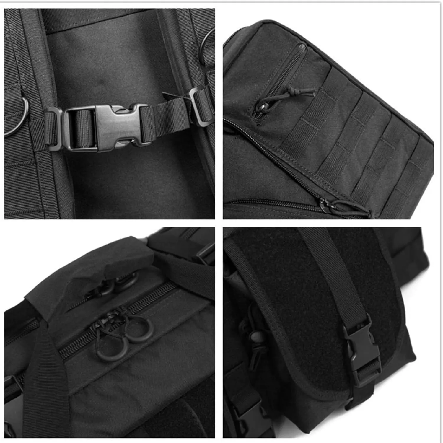 Rifle Bag, Portable Long Rifle Bag, with Lockable Zipper and Backpack Strap, Rifle browse drive molecule halt ethnic recent Backpack Rifle Bag Gun Case for Outdoor Hunting Shooting 37" 42" 47" 55" Soft Double 