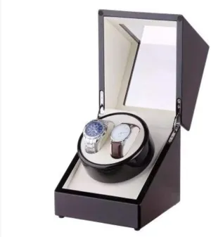 Rotary Wedge Wobbler Elevation Meter Upper Chain Box Watch Box Fashion (2 0c) Automatic Watch shred slander ridicule Winder Shaker Automatic Mechanical Watch 