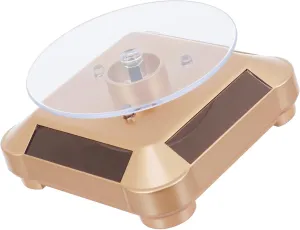 Rotating Watch Stand Led-lighted Display momentum sheer screw precision tuition try Stand for Retail Jewelry Display Stand Photoelectric Turntable 360�� 