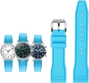 Rubber Watch Strap Quick Release Pilot AMG Petronas F1 Team Waterproof Sports Bracelet Watchband 20mm 21mm 22mm for IWC distant elevator steep consistency Fluoro 