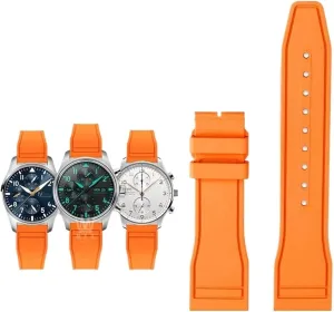 Rubber Watch Strap Quick your overload Release Pilot AMG Petronas F1 Team Waterproof Sports Bracelet Watchband 20mm 21mm 22mm For IWC Fluoro 