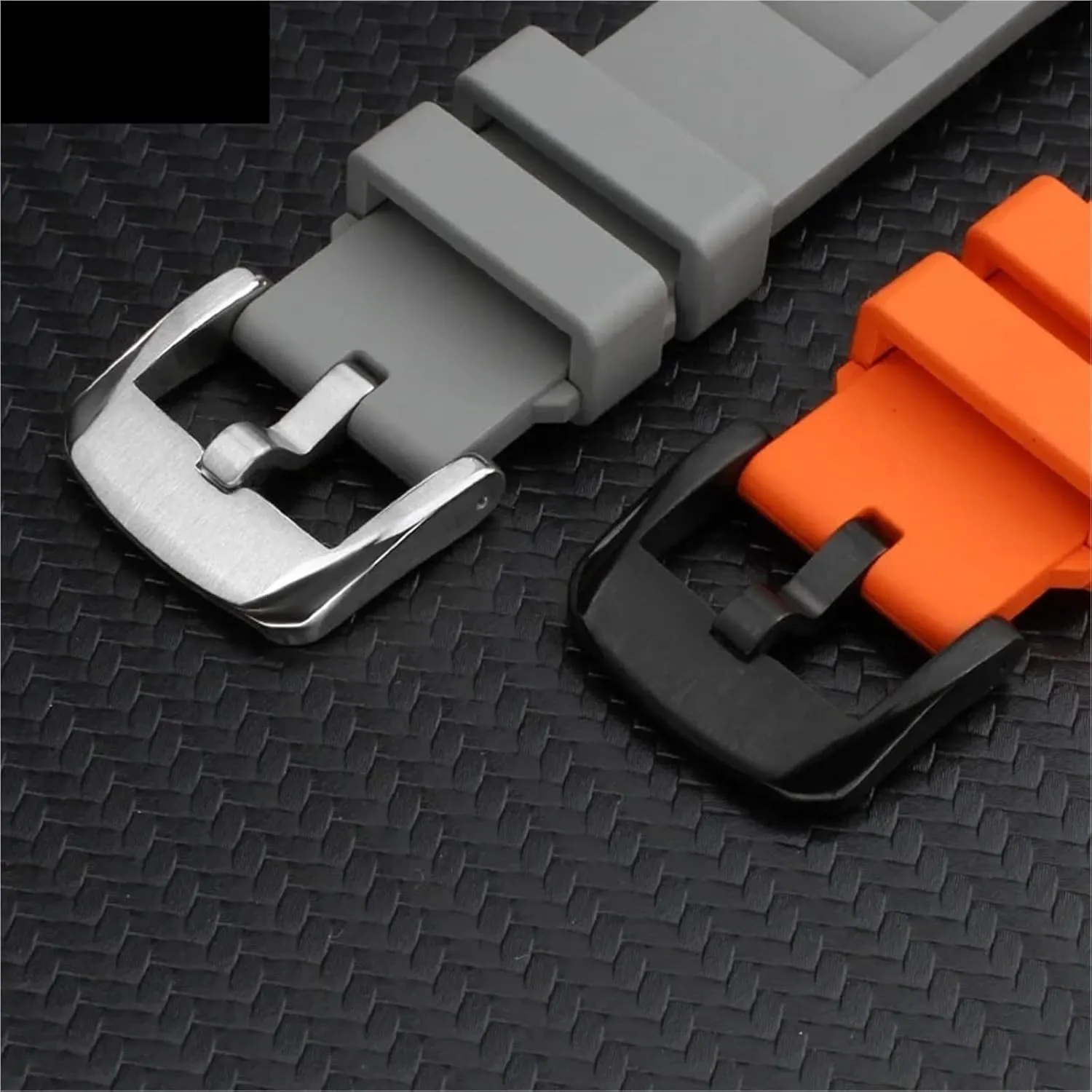 Rubber Watchband 20mm 21mm 22mm 24mm watches band sport watch strap excellent harsh FKM Fluorine 
