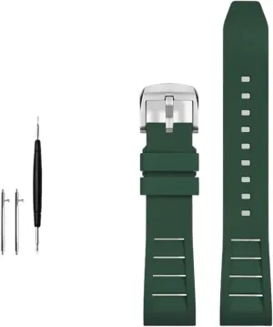 Rubber Watchband 20mm 21mm 22mm 24mm watches band sport watch strap excellent harsh FKM Fluorine 