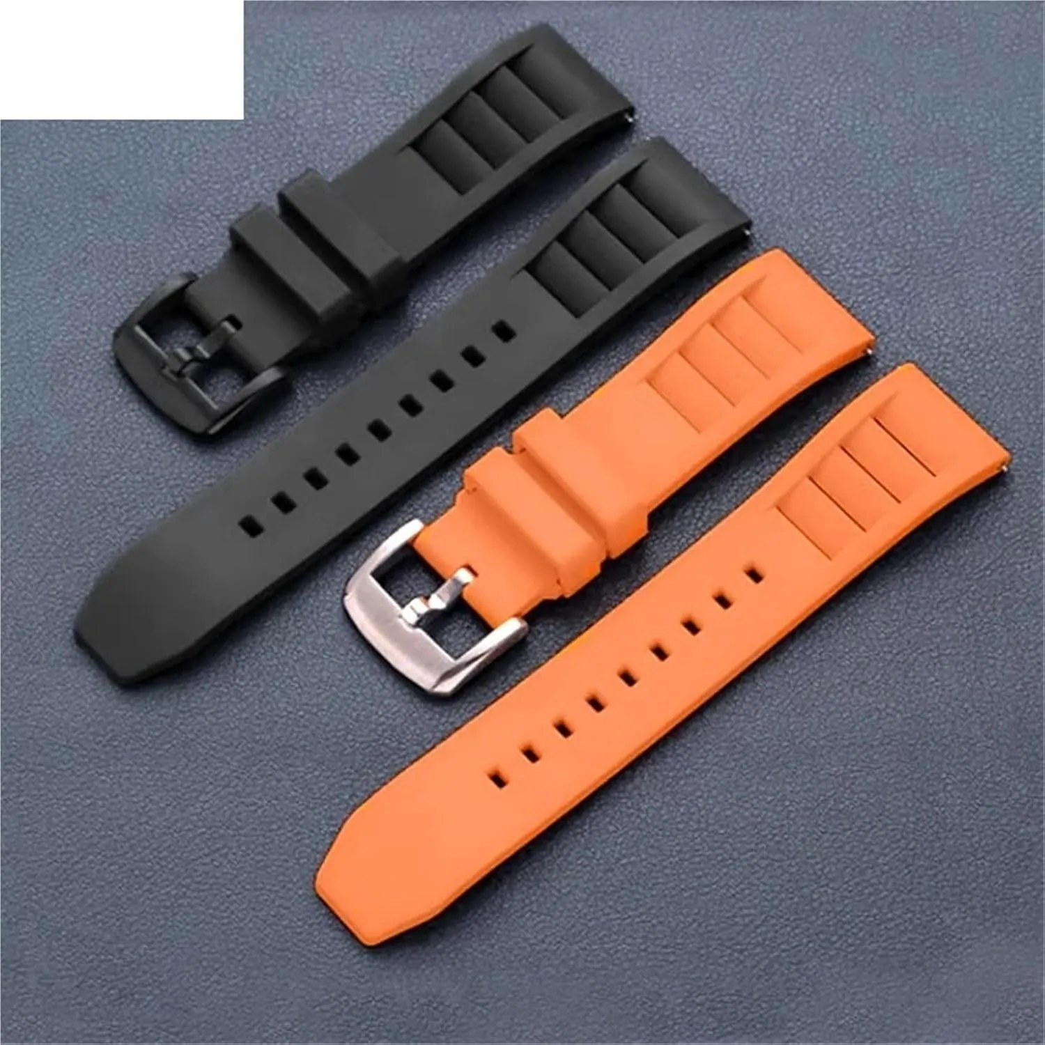 Rubber Watchband 20mm 21mm 22mm 24mm watches band sport watch strap excellent harsh FKM Fluorine 