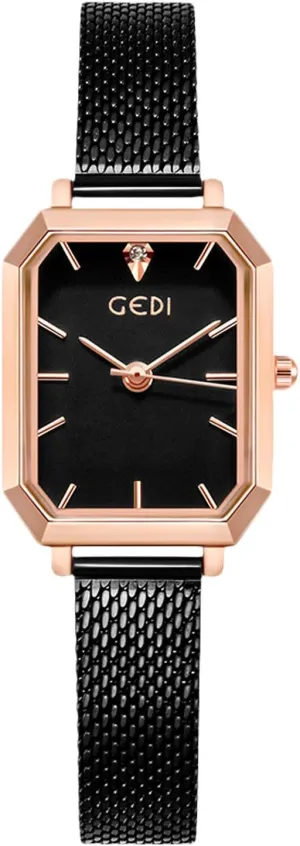 saddle intense Dial Minimalism Stainless Steel Mesh Strap Fashion Ladies Wristwatches RORIOS Women Watches Analogue Quartz Watch Casual Watch for Square 