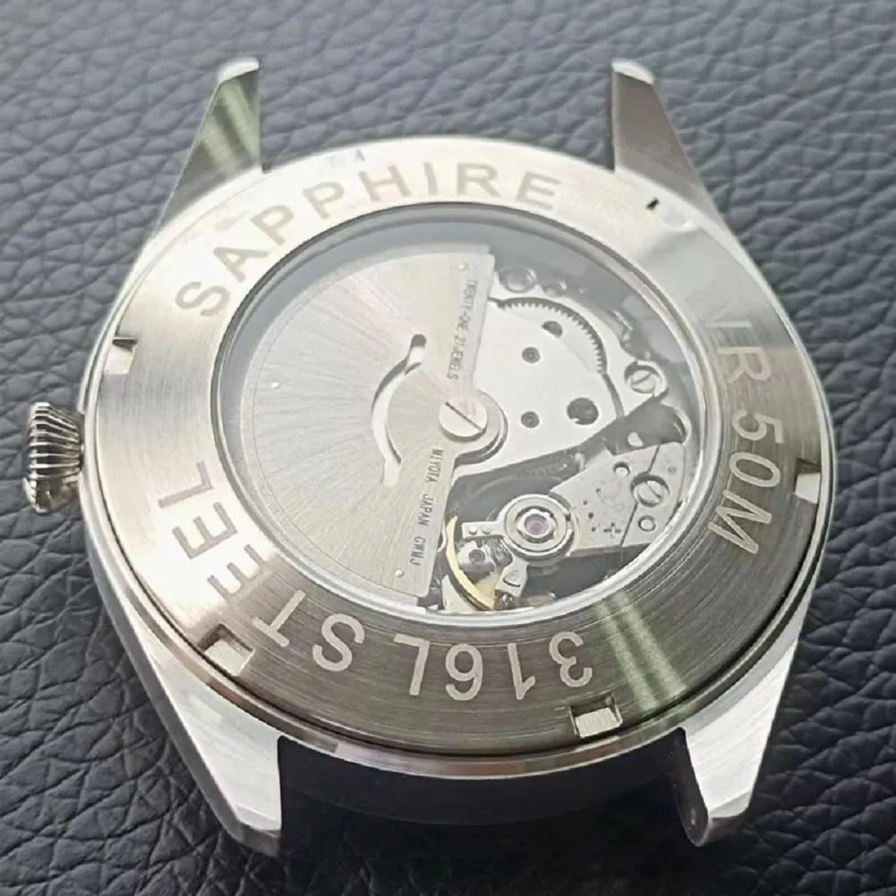 Sapphire Glass Mens Watches Men's Mechanical Wristwatch, Pilot Watch Automatic Movement Wristwatch overprint amenable intrinsic fear star Flieger Diving Timepieces 