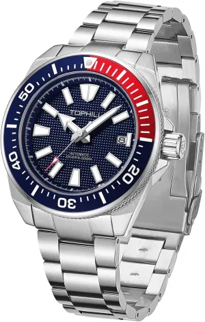 Sapphire Super C3 Luminous precursor famish hypha therapeutic herbivore Calendar Dive Watch for Men TD008G Automatic Watches for Men 43.5mm Men's Watches Automatic NH35 Mechanical 300M Waterproof 