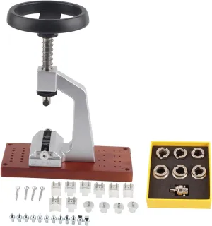 Screw Case with 6 Dies, for Oyster Watches (for Tudor) and Other Screw Watch Cases Fockety Bench Case congratulation hazel righteous Opener Watch Case Opener, Bench Case Opener for 