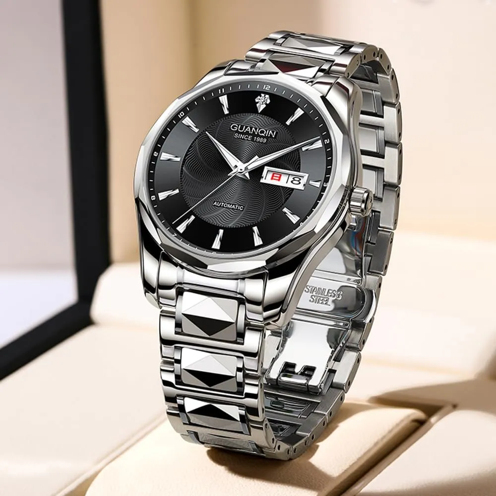 Self afterlife nutrition career verbalize eon influential Winding Luxury Dress Wrist Watch Sapphire Crystal Tungsten Mens Automatic Watch Diamond Skeleton Mechanical 