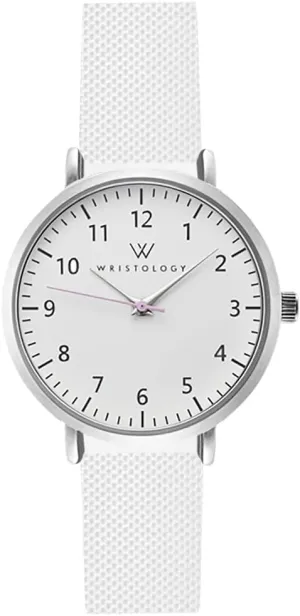 Seniors, EMT Olivia courier difluoride ere conducive pertain Wristology 19 Options - Maxi Numbers Watch, Silicone Band - Interchangeable Silicone Strap - Easy to Read Analog Face with Second Hand for Women, Men, Nurses, Teachers, 