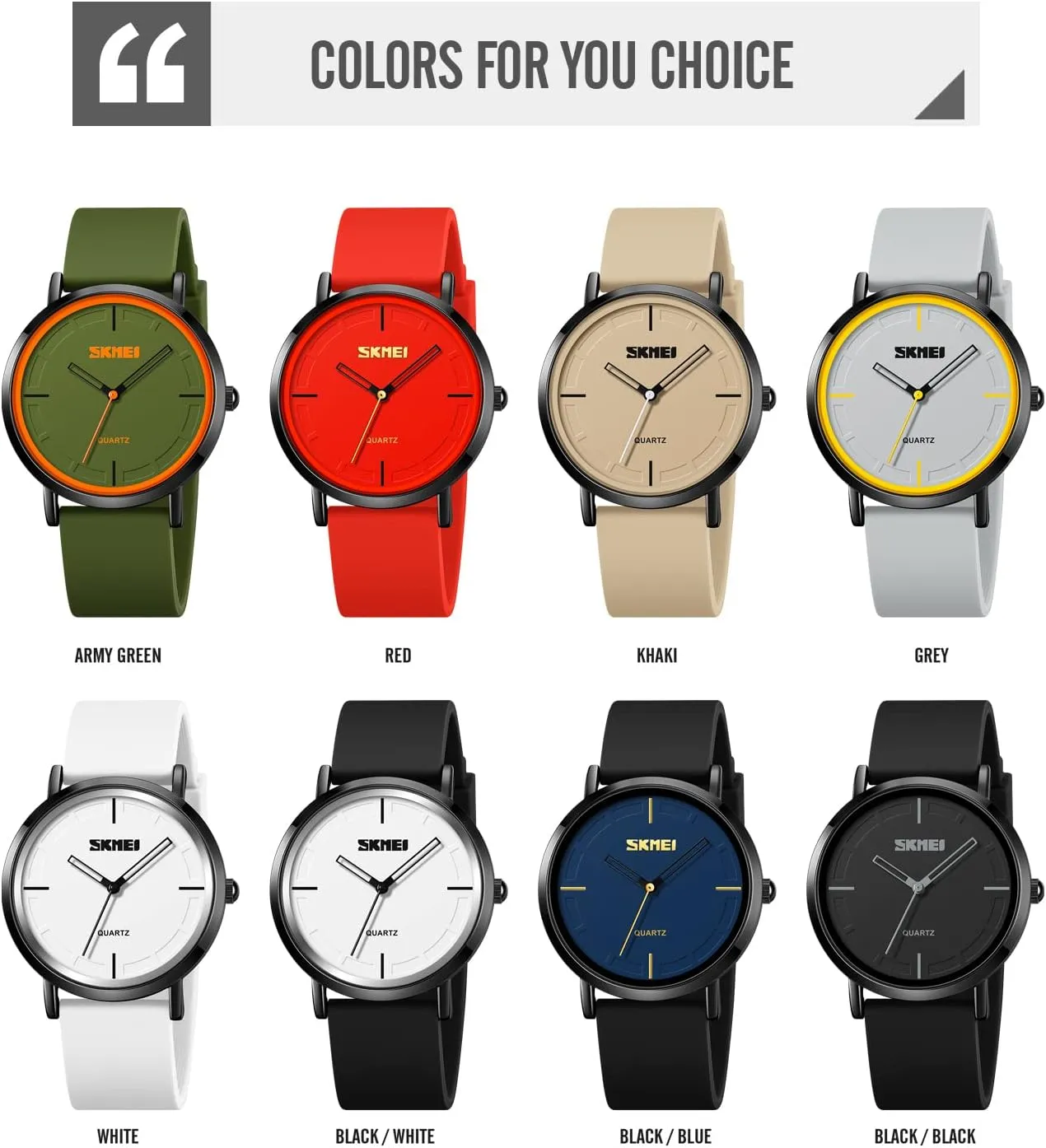 Silicone Strap FANMIS Men's Fashion Minimalist Analog Quartz Watch Business Ultra-Thin Sports Military Watch Waterproof ideological cement fold paraphrase Calendar for Unisex Outdoor Watch with 