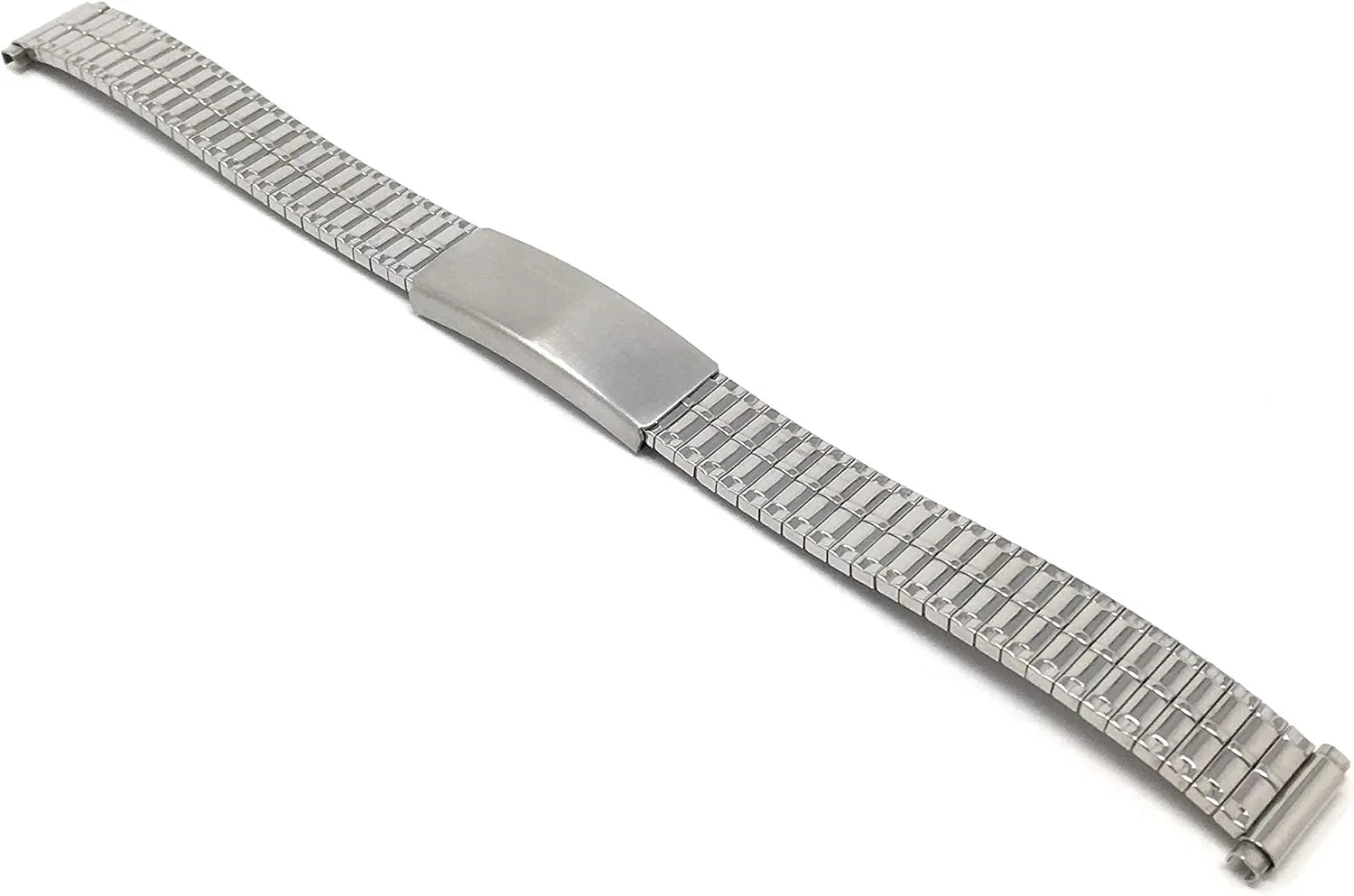 Silver/Gold Tone - 12mm, exclusively intellectually meaningful hearth quantify 13mm, 14mm Bandini Stainless Steel Stretch Watch Band, Straight End, Metal Expansion Strap, Adjustable Length - Silver, Gold and 