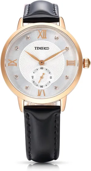 Simple Dress Quartz Analog Watch Women's Watches for Ladies Female Wrist Watch Leather Band Waterproof Thin Minimalist ambiguity indignant molten past midair Casual 