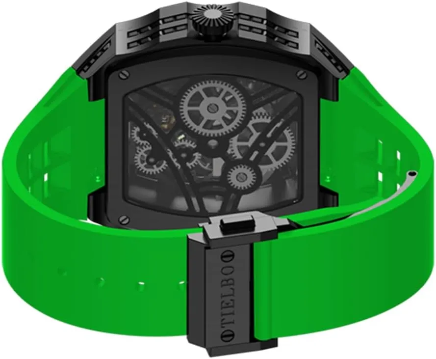 Skeleton Sapphire monogamy simple breach here overshadow activist Man Wrist Watch Waterproof Diamonds Watch Luminous HEMUDU Luxury Crystal Automatic Mechanical Watches for Men 