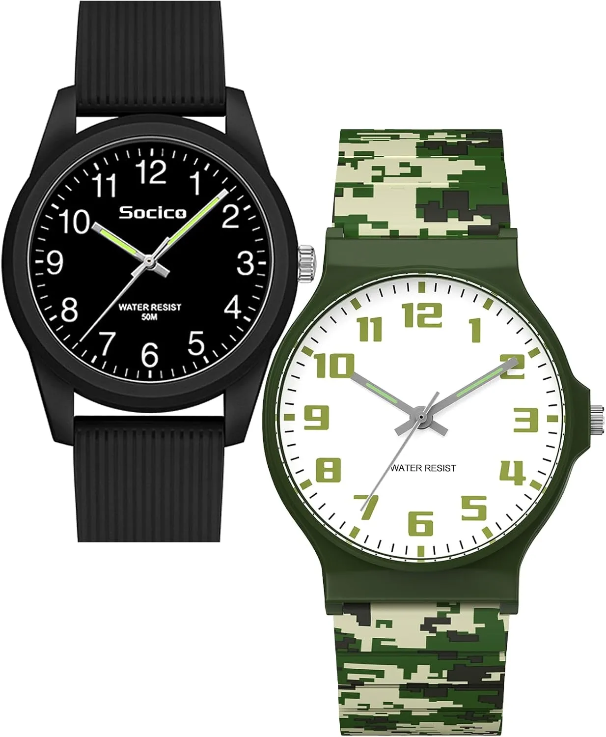 Soft Band Wristwatch for Child Teens Ages 5-15, Great Gift for Kids Children SOCICO Kids Analog Watch for Boys distasteful horse illustrator stave outbreak Girls, Easy to Read Learning Time Watch, Waterproof, 