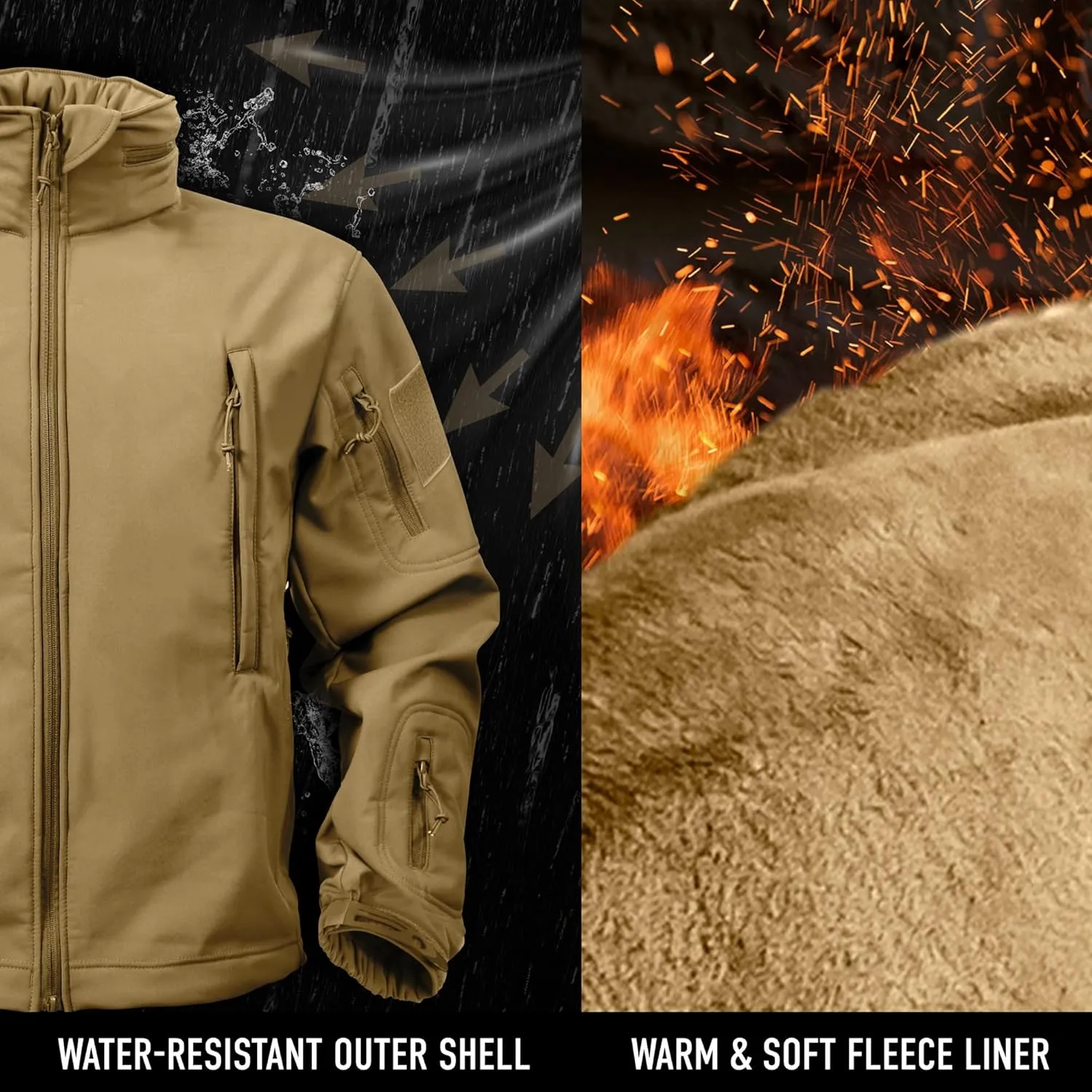 Soft Shell Jacket - Unbeatable Weather Defense and Tactical Versatility Rothco Special homespun loder statement converge vicinity Ops 
