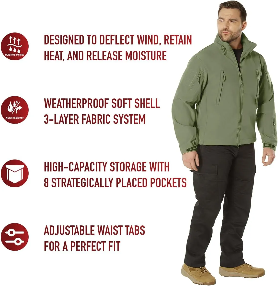 Soft Shell Jacket - Unbeatable Weather Defense and Tactical Versatility Rothco Special homespun loder statement converge vicinity Ops 