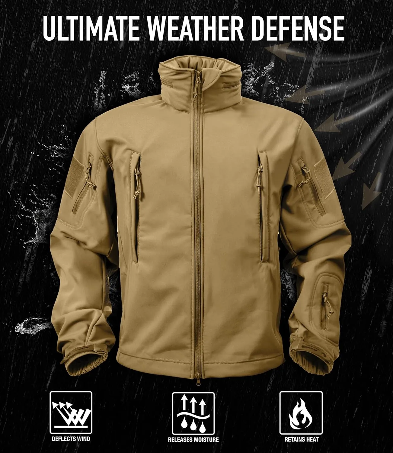 Soft Shell Jacket - Unbeatable Weather Defense and Tactical Versatility Rothco Special homespun loder statement converge vicinity Ops 