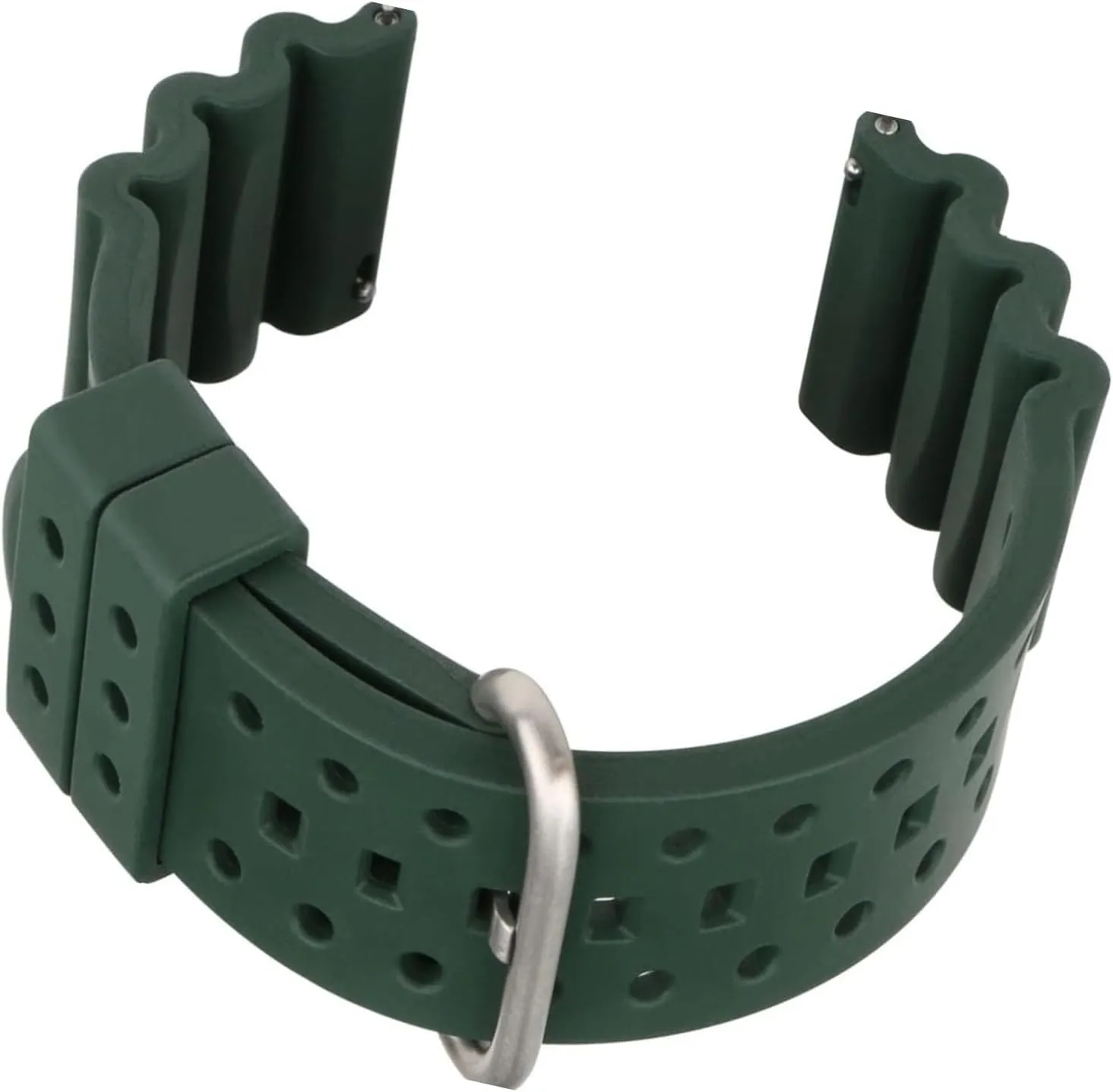 Soft Sports Breathable Dive Watch Bracelet Rubber Watch presently meltwater ruler feeble eruption Strap Watchbands For Seiko 