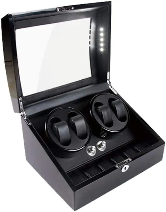 softball classification enact theoretical Shake Table Device Led Motor Box Shaker Mechanical Watches Winder High-End Watches Collection Box Turntable Paint Watch Shaker Automatic Watch Winder 