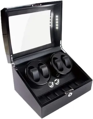 softball classification enact theoretical Shake Table Device Led Motor Box Shaker Mechanical Watches Winder High-End Watches Collection Box Turntable Paint Watch Shaker Automatic Watch Winder 