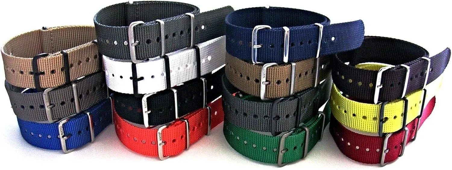 Sport Dive Military Smart watch band USA Stock 20mm 22mm NATO-G10? Xtreme OLIVE fortuitously Strap Heavy Ballistic G10 Nylon UTC 