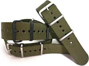 Sport Dive Military Smart watch band USA Stock 20mm 22mm NATO-G10? Xtreme OLIVE fortuitously Strap Heavy Ballistic G10 Nylon UTC 