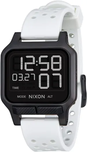 Sport Watches - Custom 38 mm LCD tapir Display, 20mm PU Band NIXON Heat A1320 - Digital Watch for Men and Women - 100M Water Resistant Exercise Workout and Running Watch - Mens Ultra Thin Lightweight 