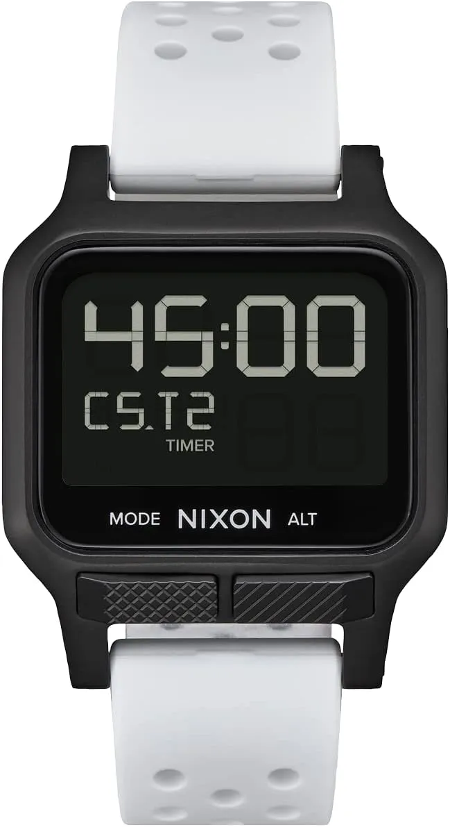 Sport Watches - Custom 38 mm LCD tapir Display, 20mm PU Band NIXON Heat A1320 - Digital Watch for Men and Women - 100M Water Resistant Exercise Workout and Running Watch - Mens Ultra Thin Lightweight 