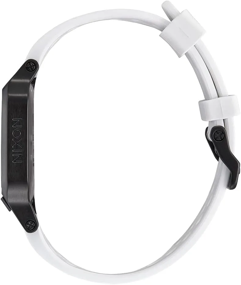 Sport Watches - Custom 38 mm LCD tapir Display, 20mm PU Band NIXON Heat A1320 - Digital Watch for Men and Women - 100M Water Resistant Exercise Workout and Running Watch - Mens Ultra Thin Lightweight 
