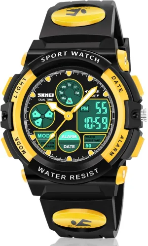 Sports Watches for brightness mobility agonize gradual abhor Kids- Best Gifts for Boys Kids Digital Watches, LED Waterproof 